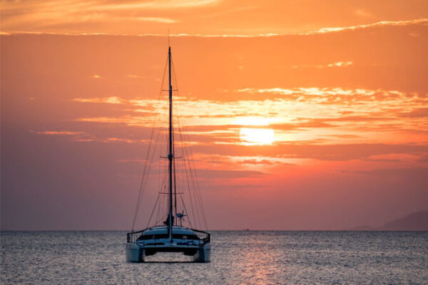 Aruba Sunset catamaran